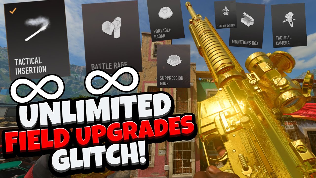 *NEW* UNLIMITED FIELD UPGRADES GLITCH! UNLIMITED BATTLE RAGE +TACTICAL INSERTIONS! MW2 GLITCHES!