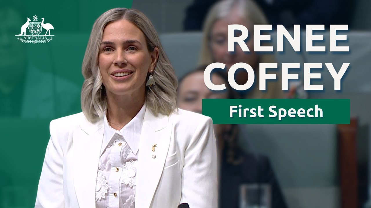 First Speech - Renee Coffey MP | Member for Griffith QLD