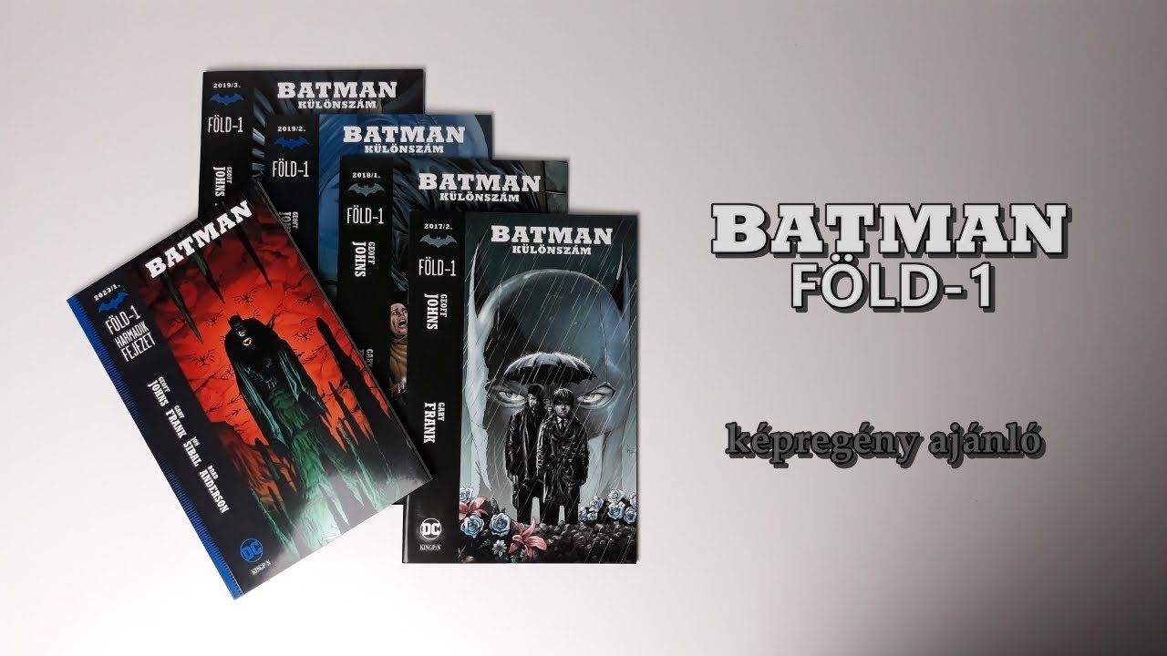 Batman: Föld-1 - Képregény ajánló - A legesendőbb Batman!
