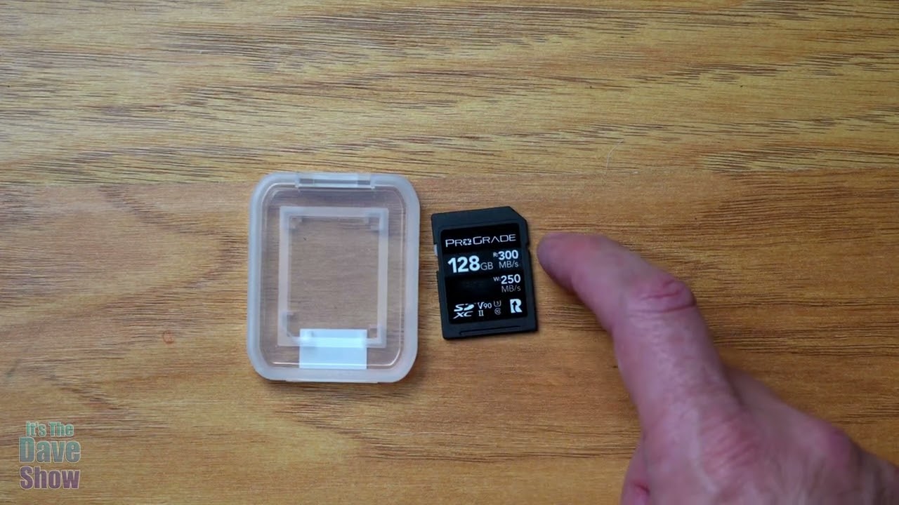 ProGrade sd 128 gb v90 for Sony Full frame cameras why I bought them