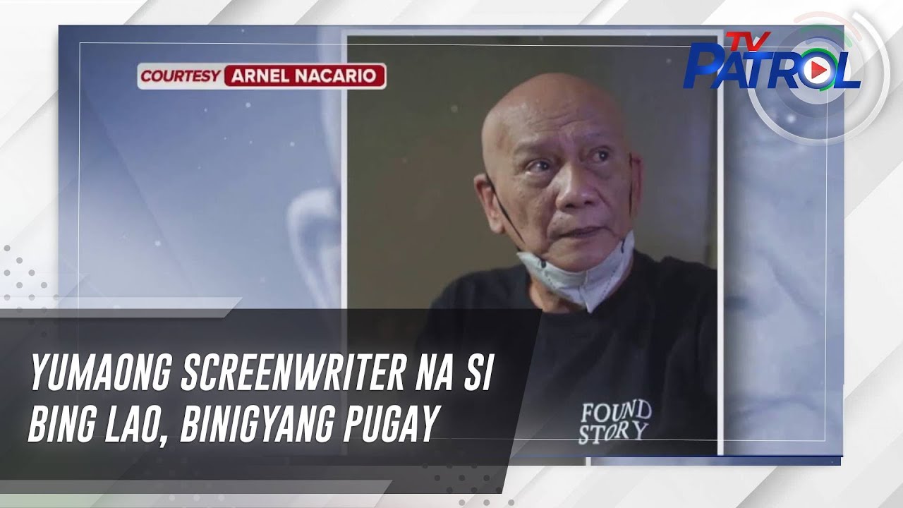 Yumaong screenwriter na si Bing Lao, binigyang pugay | TV Patrol