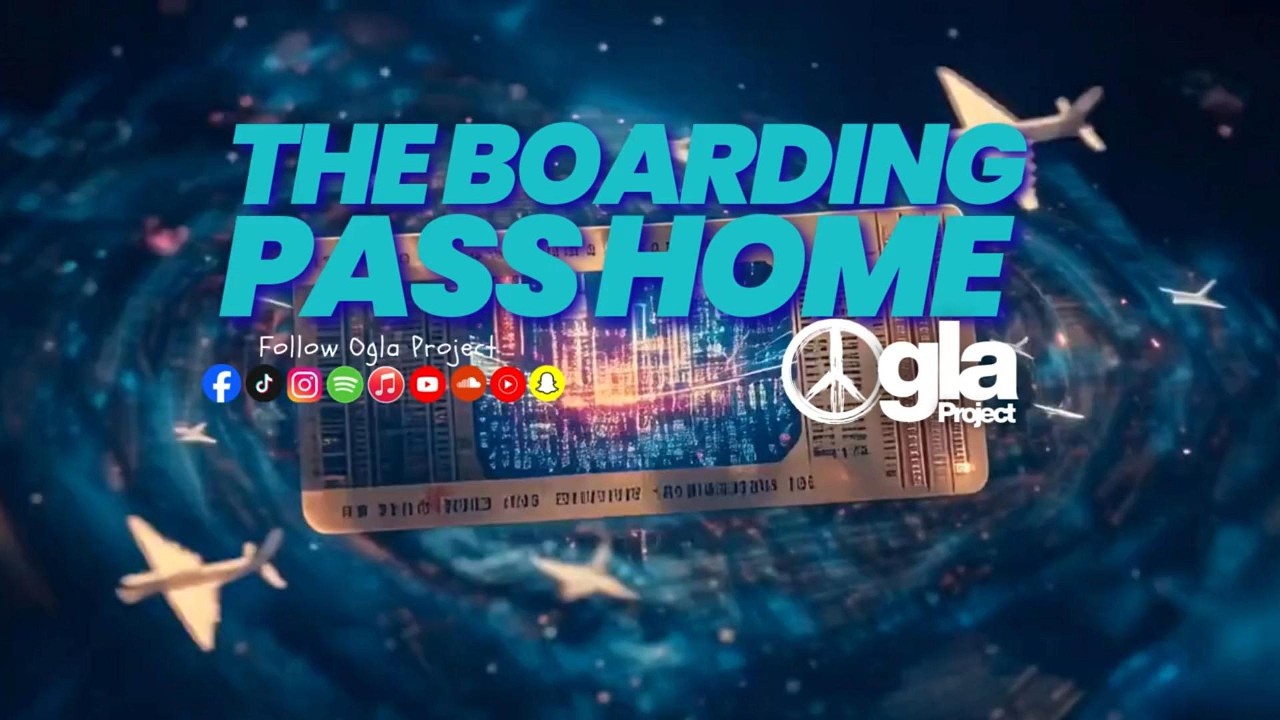 The Boarding Pass Home | Ogla Project (Official Lyrics Video)