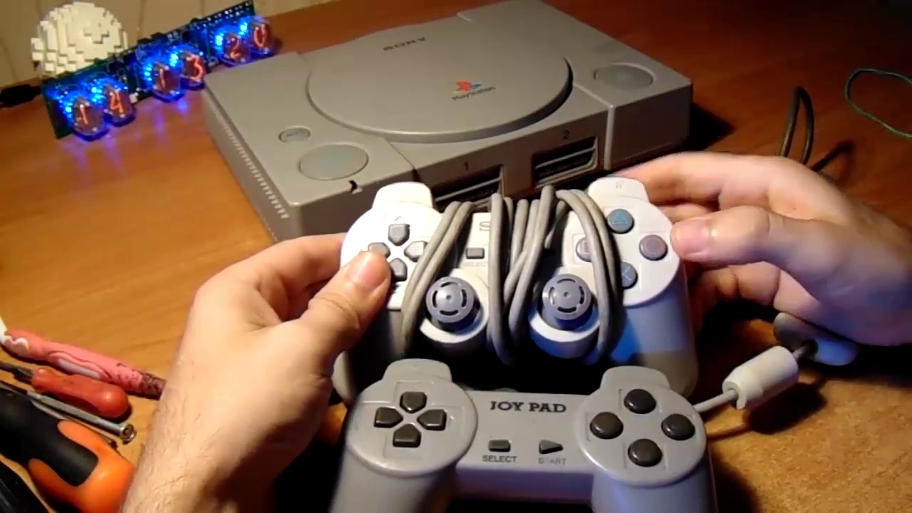Sony Playstation 1 (FAT) восстановление после барахолки