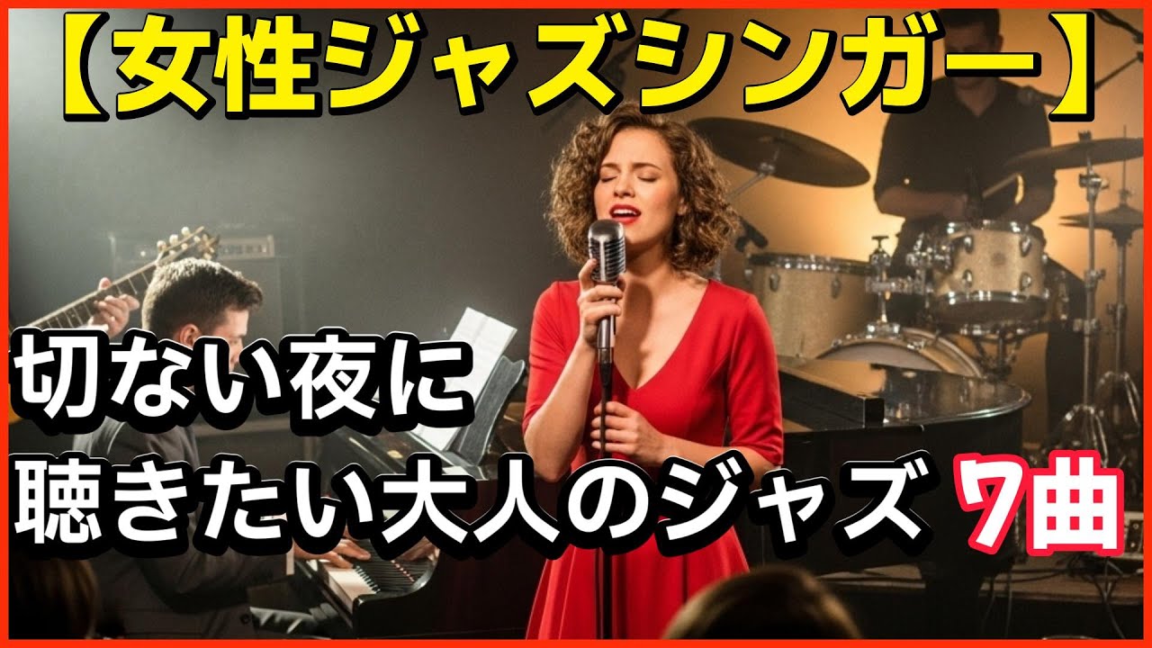 AI 【女性ジャズシンガー】切ない夜に聴きたい大人のジャズ｜心に響くボーカル