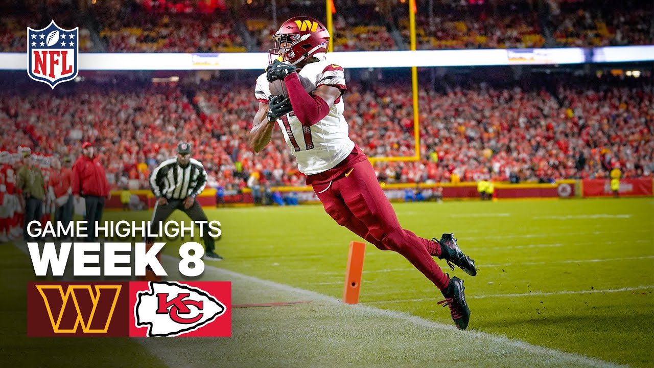 Washington Commanders vs Kansas City Chiefs Game Highlights | 2025 NFL Season Week 8