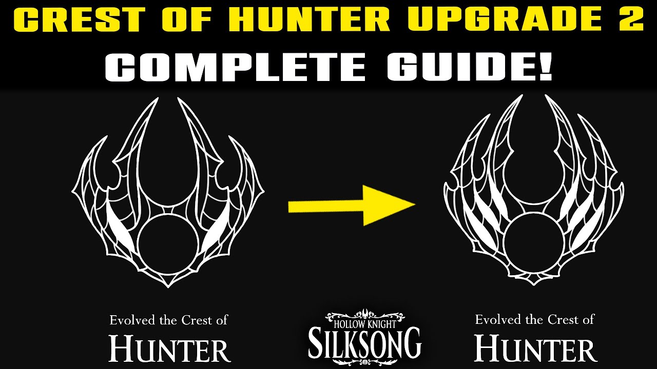Как разблокировать улучшение Crest of Hunter 2 в SILKSONG! Как использовать улучшение Crest Hunter 2