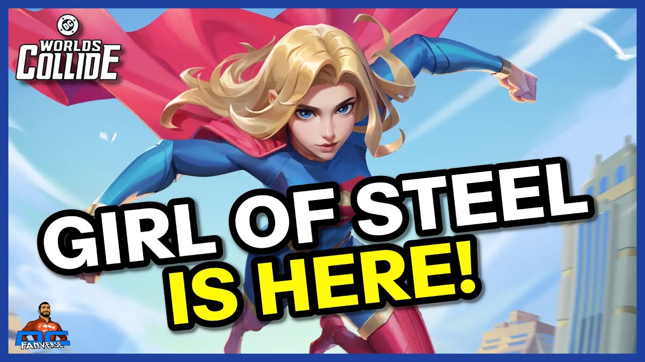 DC Worlds Collide - Supergirl Banner