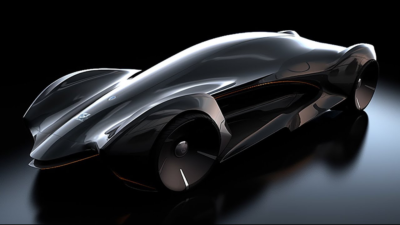 Solar-powered car concept for 2050