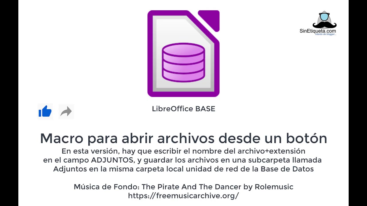 Libreoffice - Macro para abrir archivos desde un botón (2021)