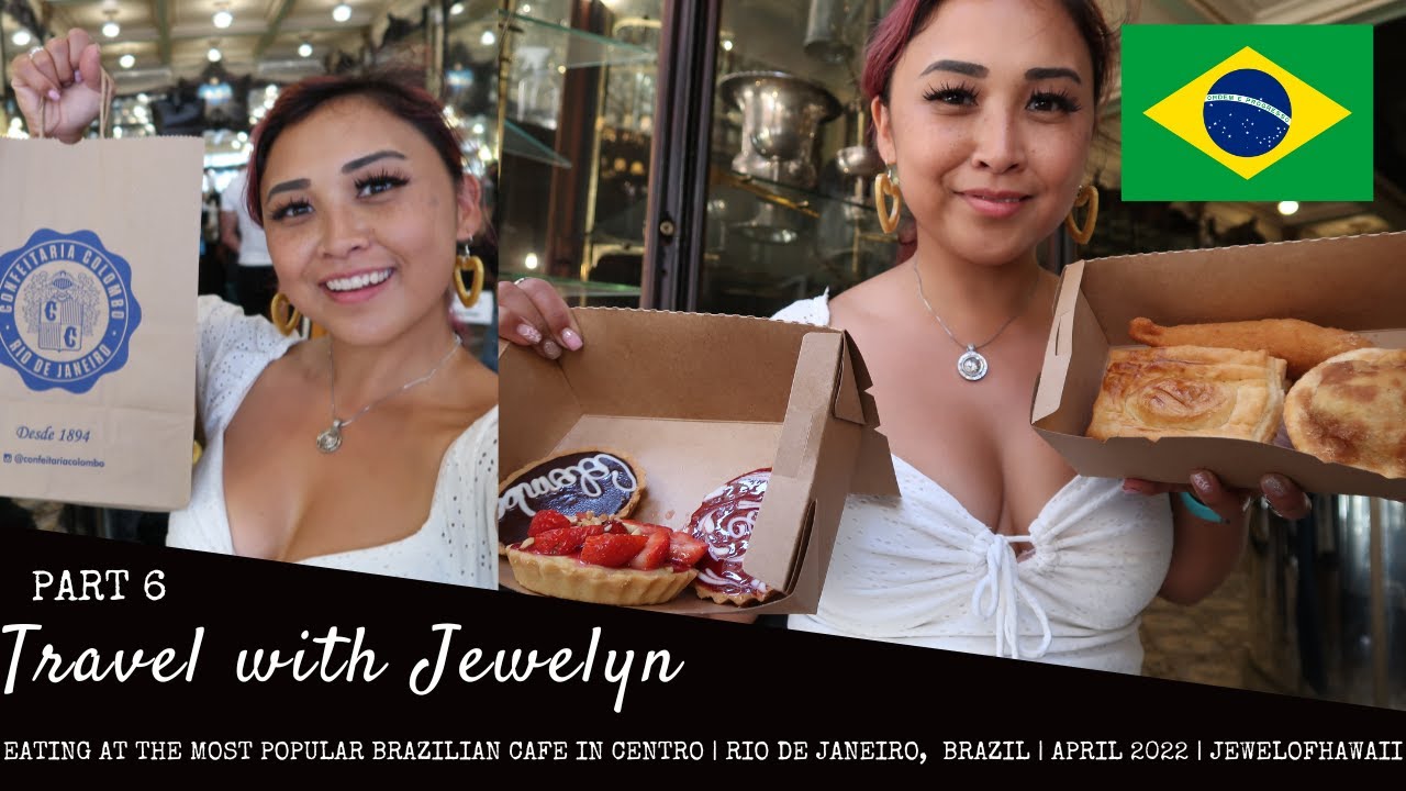 Most popular Brazilian Cafe in Centro | Rio De Janeiro 2022 | Travel with Jewelyn | JEWELOFHAWAII