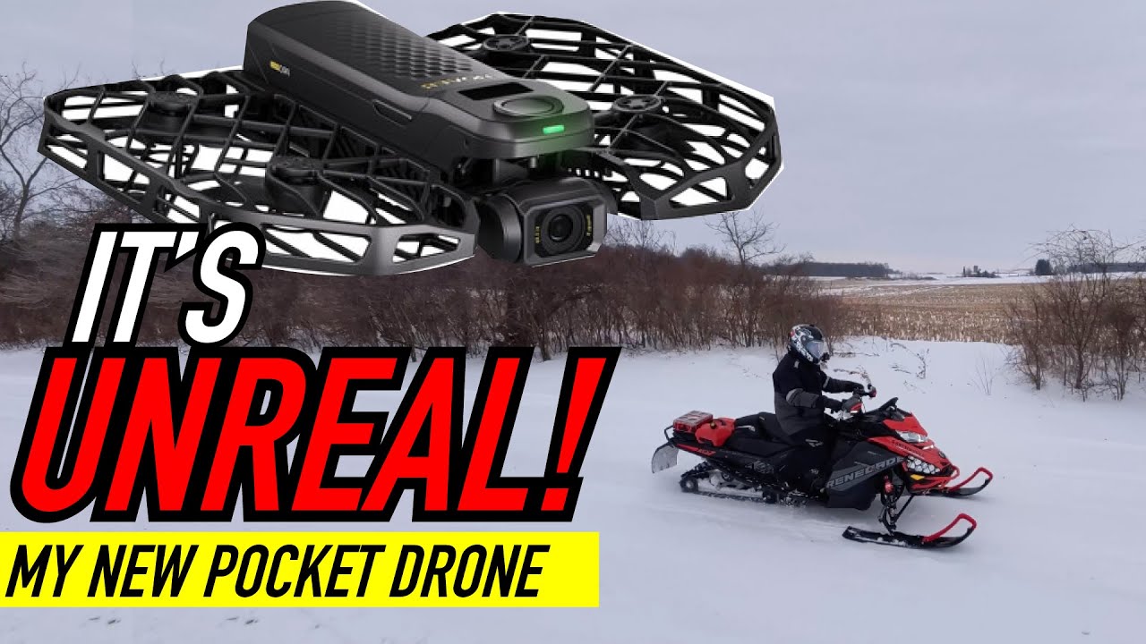 Сможет ли этот карманный дрон угнаться за другими? Первый полет HoverAir X1 Pro Max.