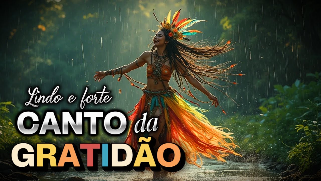🎵 Canto de GRATIDÃO: A Tudo Eu Agradeço — Hino da Gratidão para conexão celestial merecimento divino
