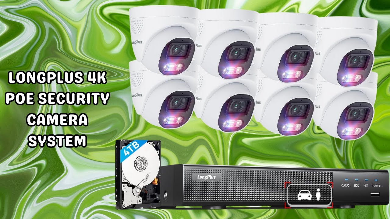 Best 4K Wired Security Kit? | LongPlus 4K PoE Security Camera System - FULL REVIEW