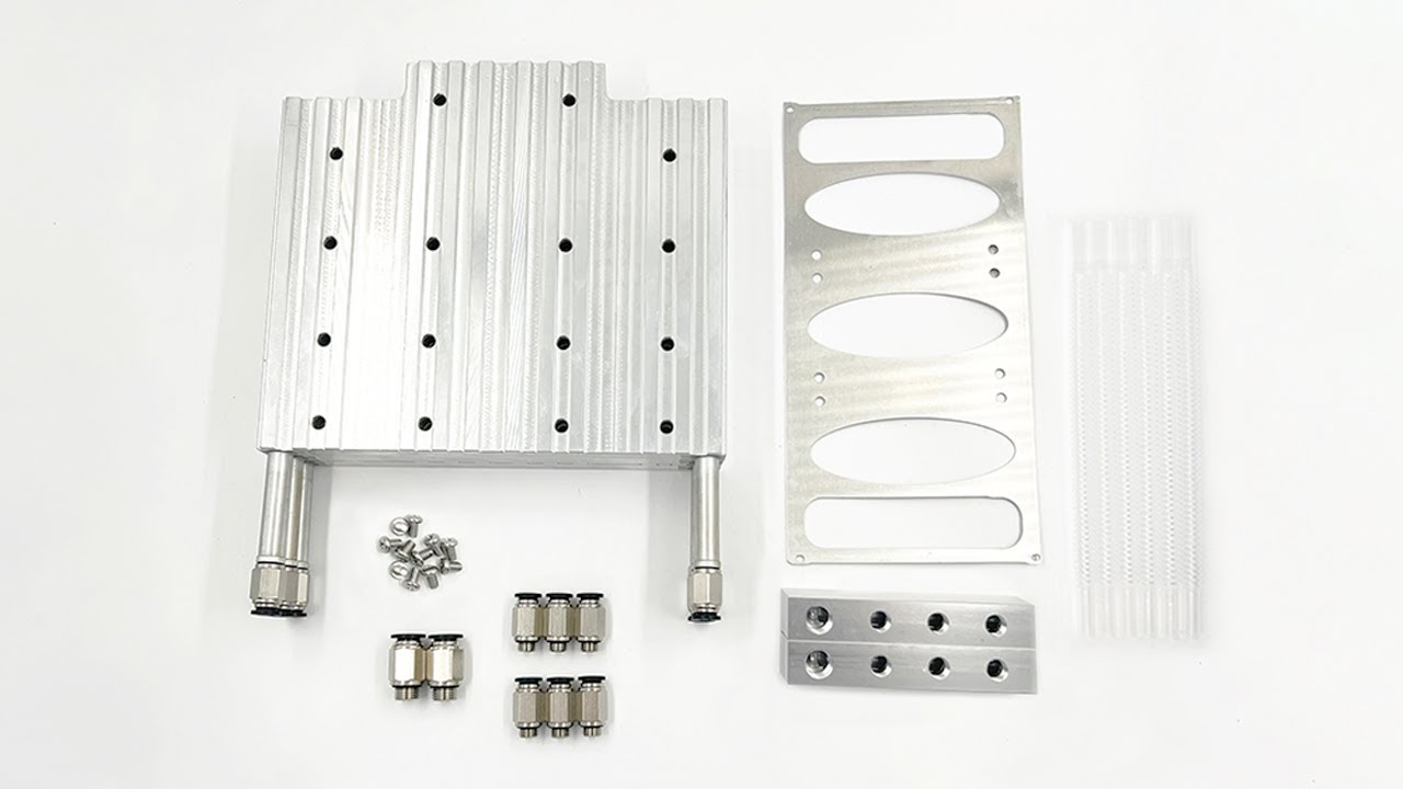 Antminer S19j pro aluminum hash board modified water cooling system kit