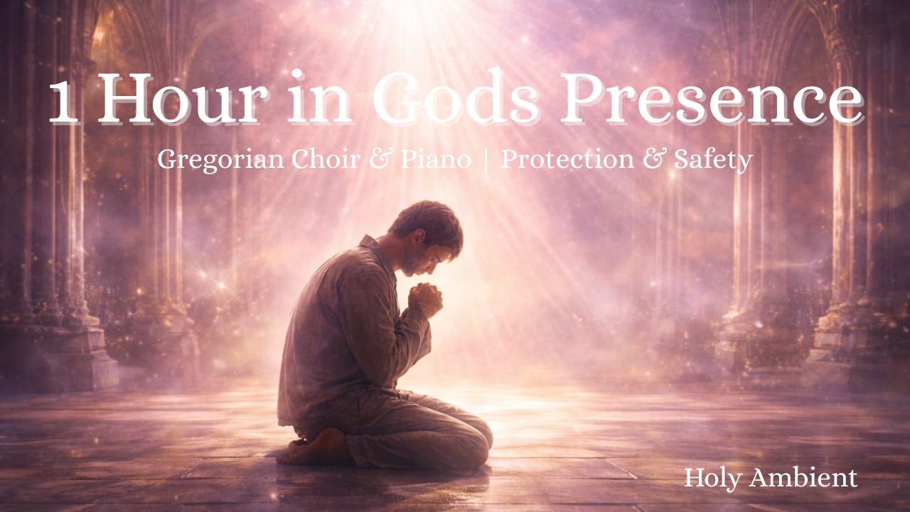 1 Hour in God’s Presence Gregorian Choir & Piano | Protection & Safety (Psalm 91:1)