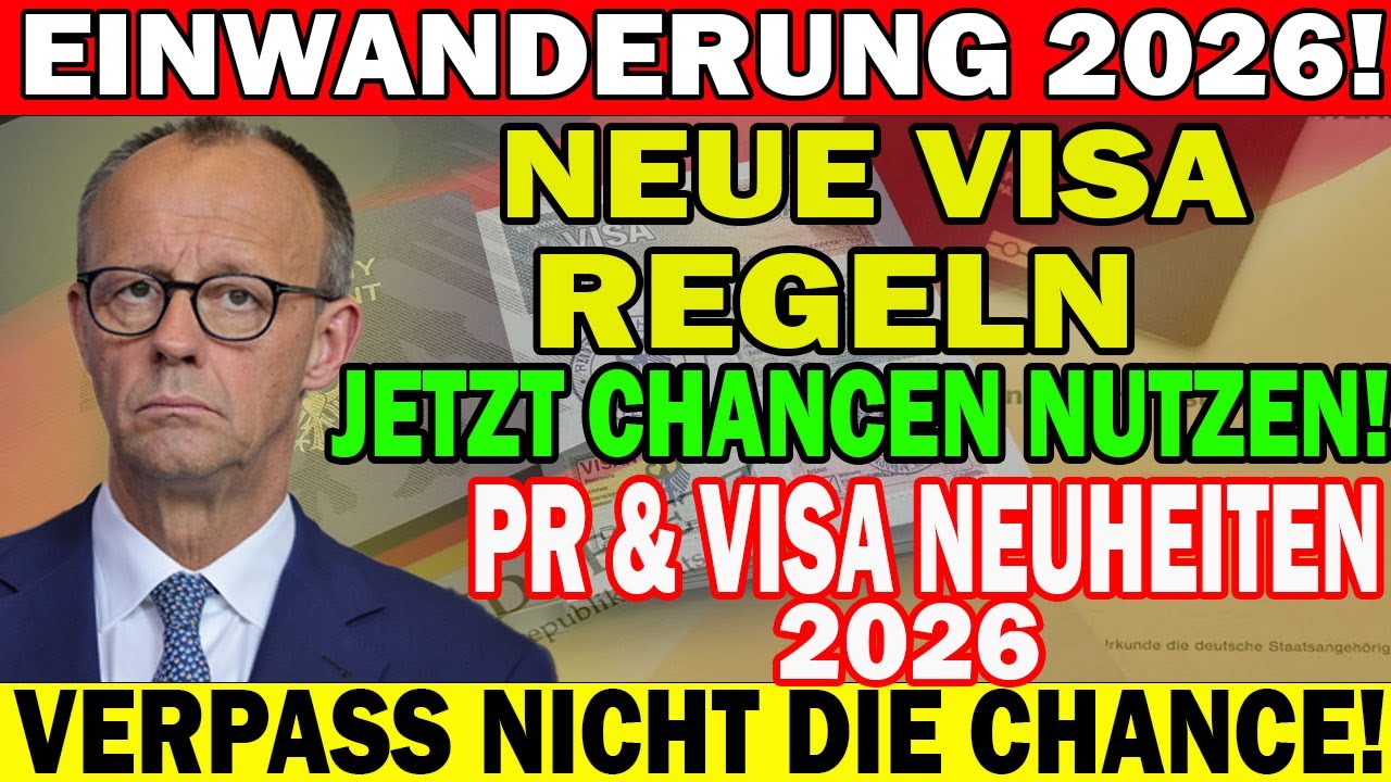 Visa & Einwanderungsregeln Deutschland 2026 – Schritt-für-Schritt erklärt
