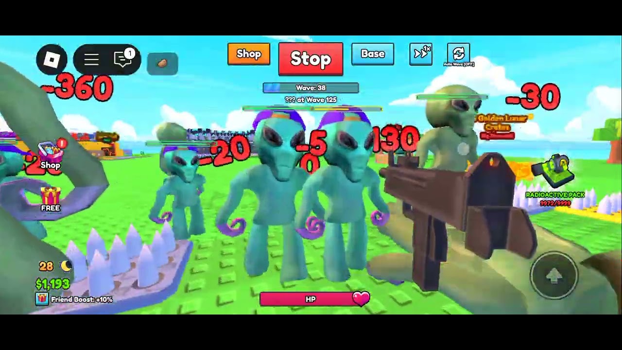 Roblox build ur base defeated ist boss emperor bibblepop alien ship