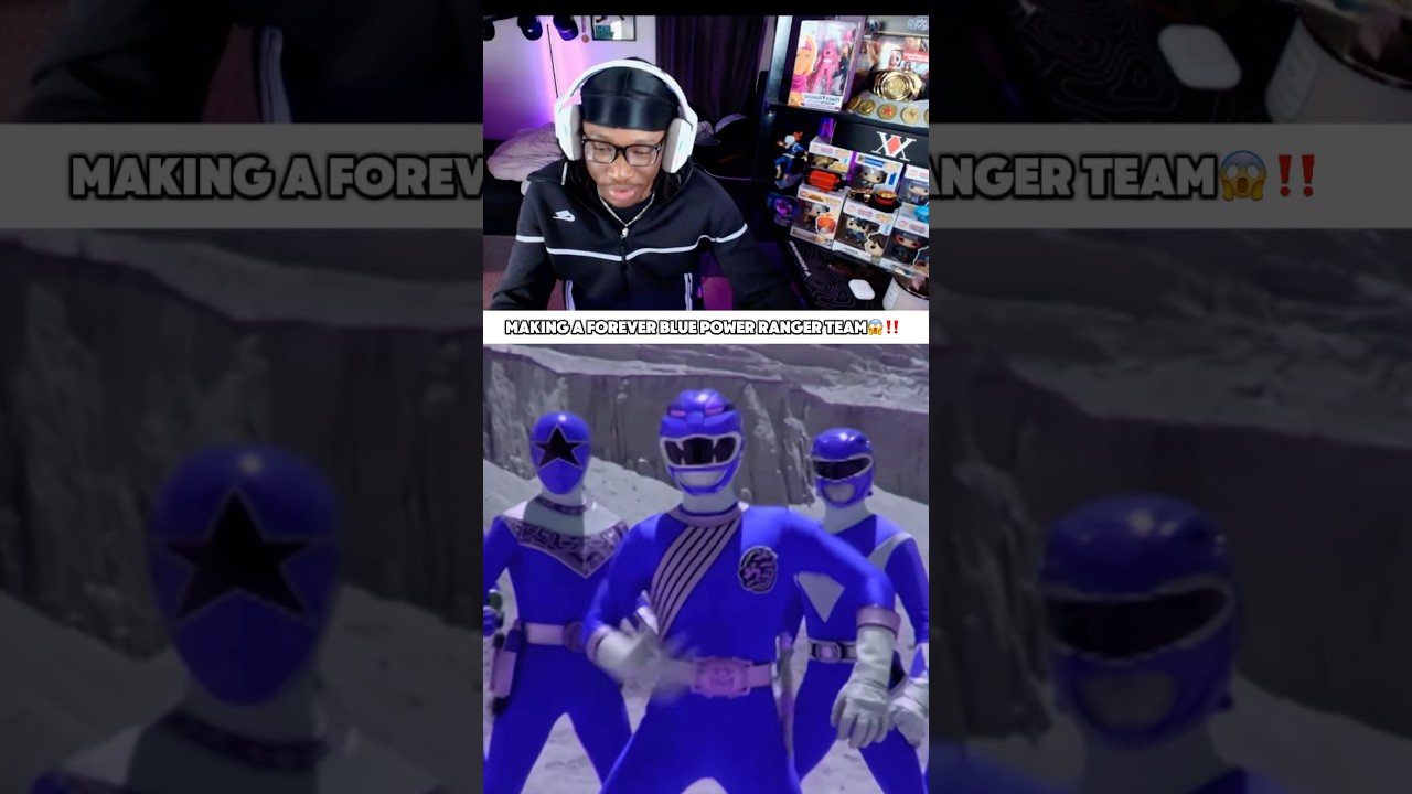 Power Rangers Forever Blue!! #powerrangers #mmpr #blueranger #dinothunder #spd #junglefury #rpm #zeo