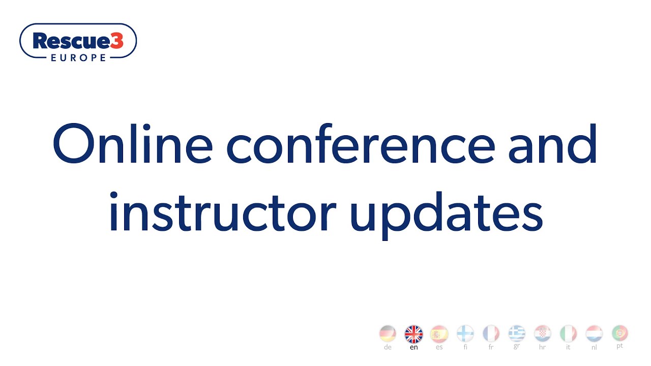 Rescue 3 Europe online conference launch date