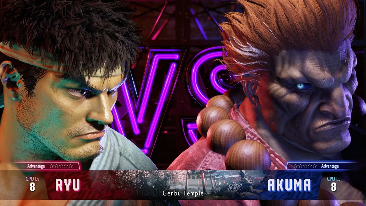 Street Fighter 6 - Ryu vs. Akuma (PS5)