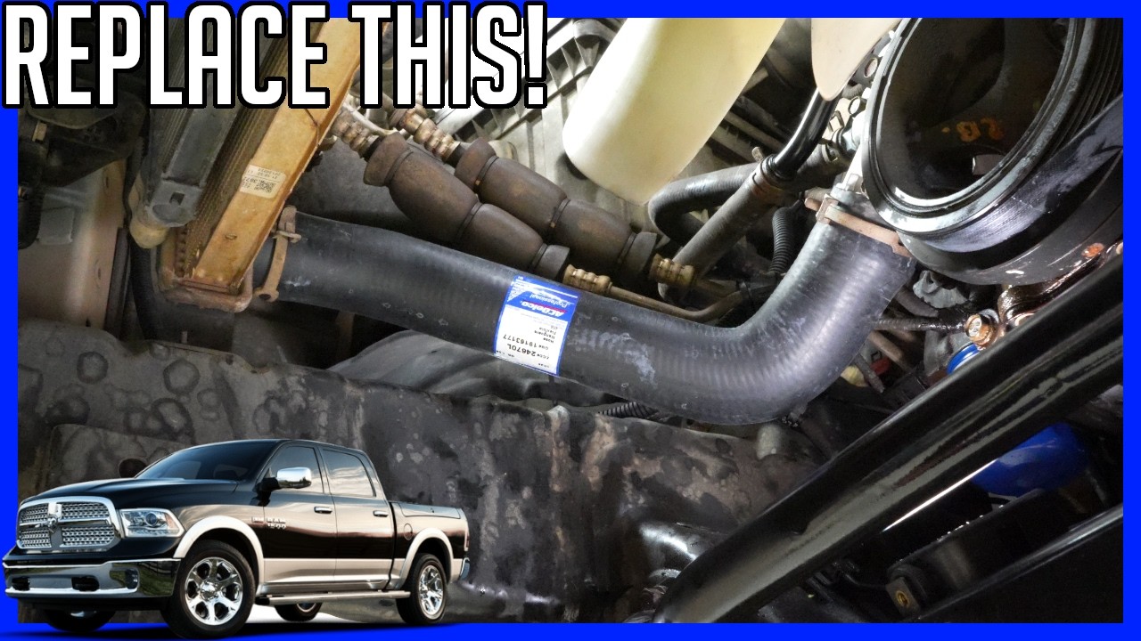2009–2024 Ram 1500 5.7L Radiator Hose Replacement – Step by Step