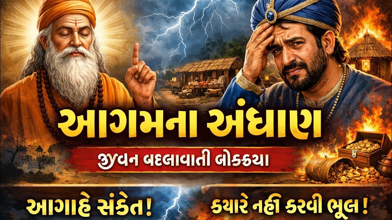 આગમના અંધાણ – સંપૂર્ણ વાર્તા (ગુજરાતી)લેખક: ઝવેરચંદ મેઘાણી લોકકથા