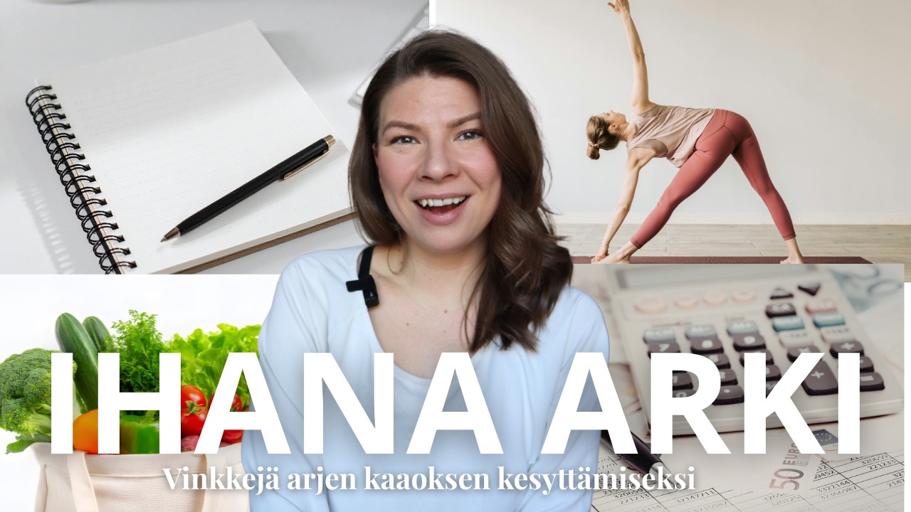 Arjen hallinta ei oo niin vaikeaa, kun sisällytät siihen näitä yksinkertaisia asioita🌿