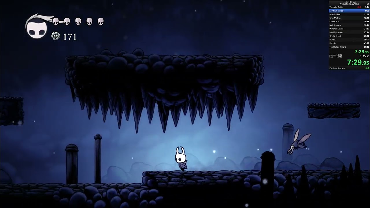 Hollow Knight Any% 48:19 1.5.78