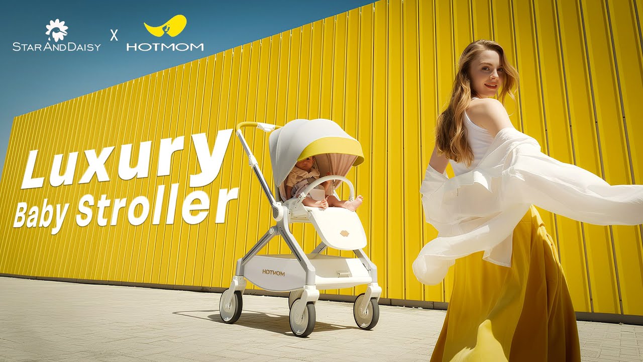 StarAndDaisy X Hot Mom Baby Stroller UK | Luxury Baby Pram for Newborn & Toddler