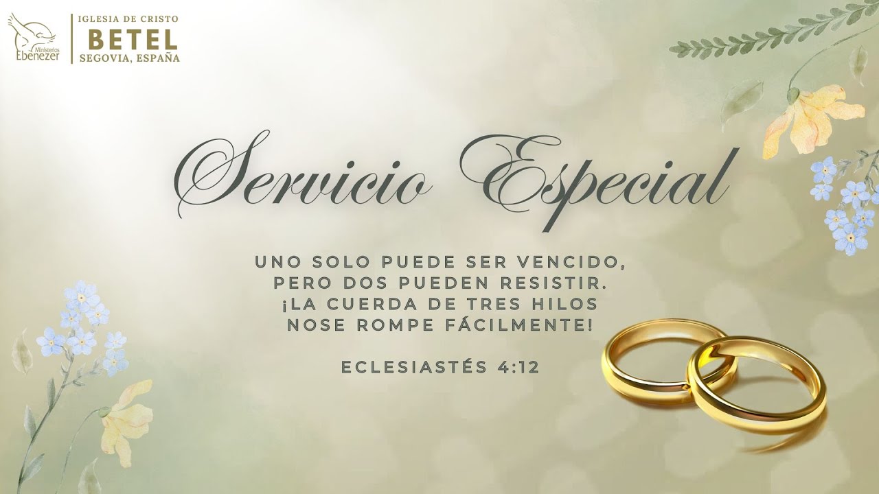 SERVICIO ESPECIAL |  PASTOR | CARLOS ORTIZ