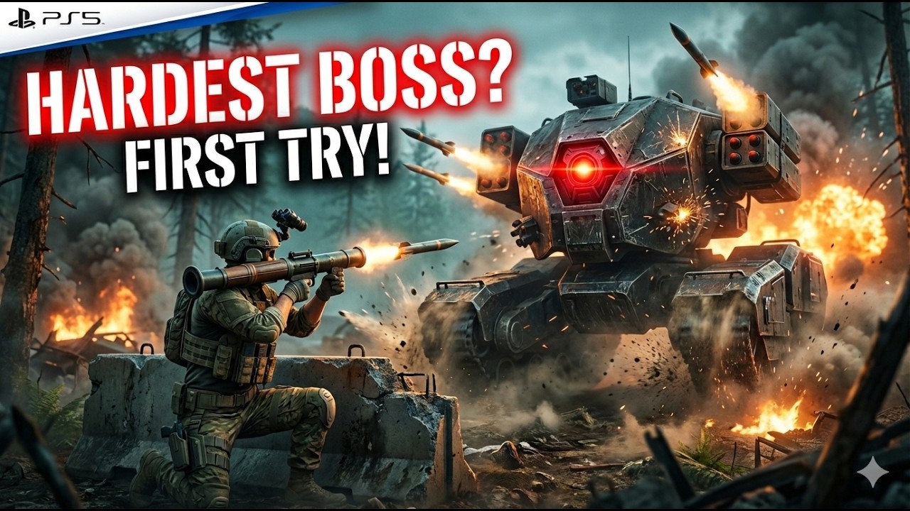 Hardest Boss in Ghost Recon? Behemoth Destroyed First Try | Ghost Recon Breakpoint PS5 4K Gameplay