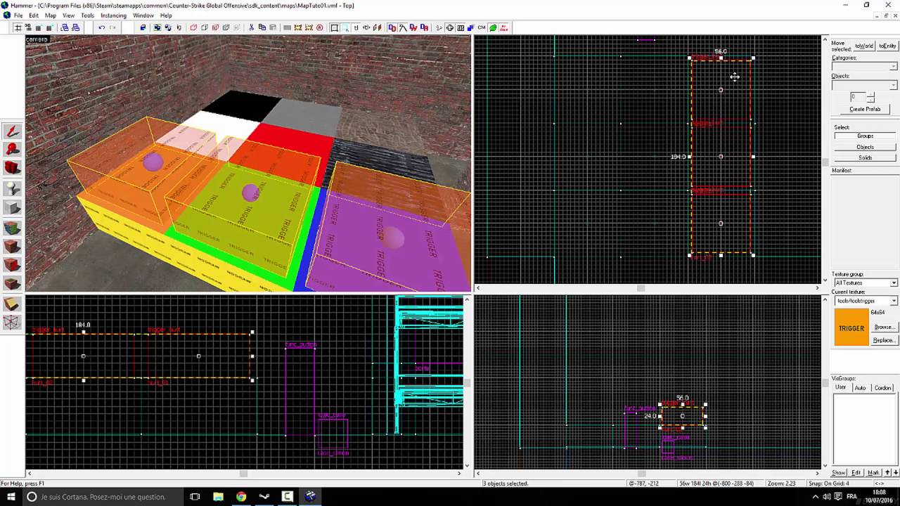 [Apprendre &agrave; mapper] Aleatoire - Repetition - Wall_toggle - Trigger_hurt