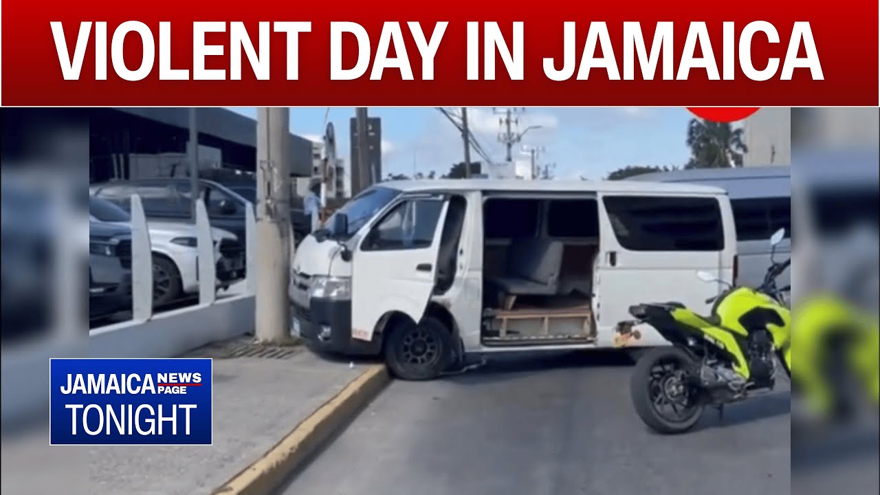 Violent Day in Jamaica: Gun Battle Leaves Businesswoman & Security Guard Wounded | Jamaica News