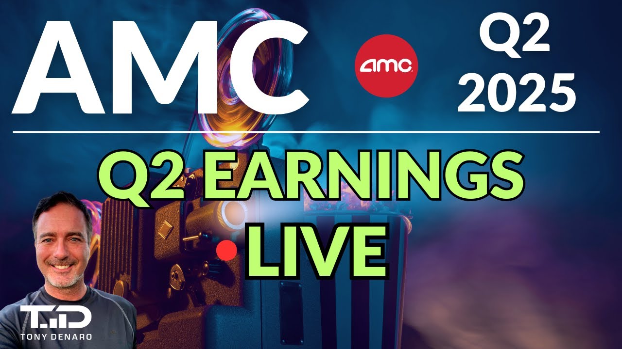 AMC Q2 Earnings🔴 LIVE - AMC Q2 2025 Earnings Call Monday AUG 11th 4:00PM CST/5:00PM EST