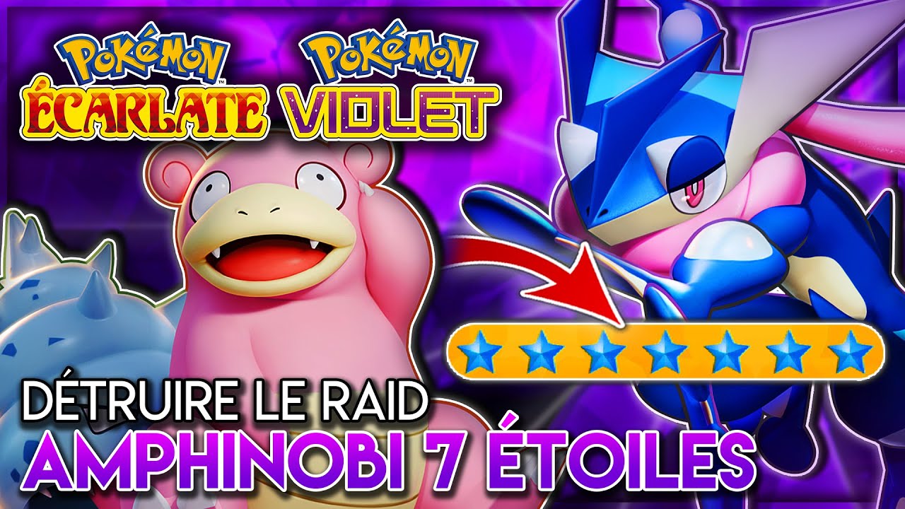 VAINCRE FACILEMENT AMPHINOBI EN RAID 7 ETOILES AVEC FLAGADOSS | Pokémon Violet / Ecarlate