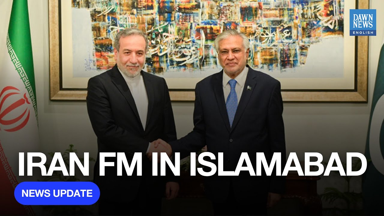 Iran’s FM Visits Pakistan Amid India Tensions Over Pahalgam Attack | Dawn News English