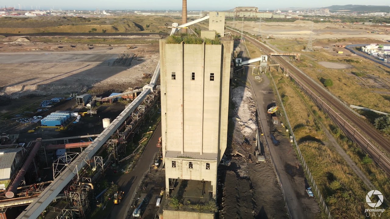 4K DRONE FOOTAGE - Dorman Long Tower, early Sept 2021