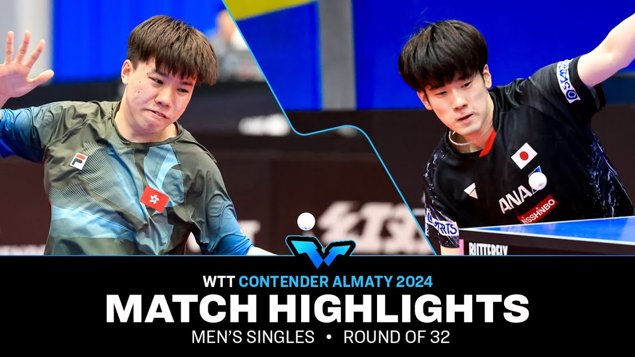 Chan Baldwin vs Ryoichi Yoshiyama | MS R32 | WTT Contender Almaty 2024