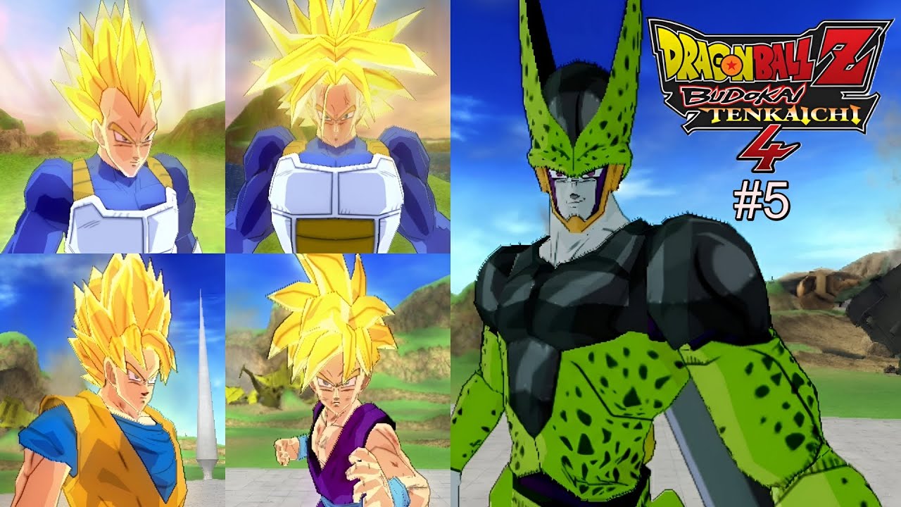 PAIS E FILHOS CONTRA CELL! SAGA DOS ANDROIDES - DBZ BT4 (MOD DBZ BT3) #5