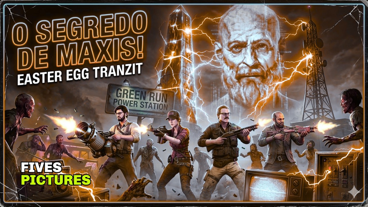 Easter Egg do Maxis Solo Tranzit BO2 - Fives Pictures