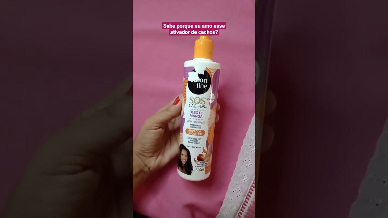Ativador de cachos óleo de manga SALON LINE