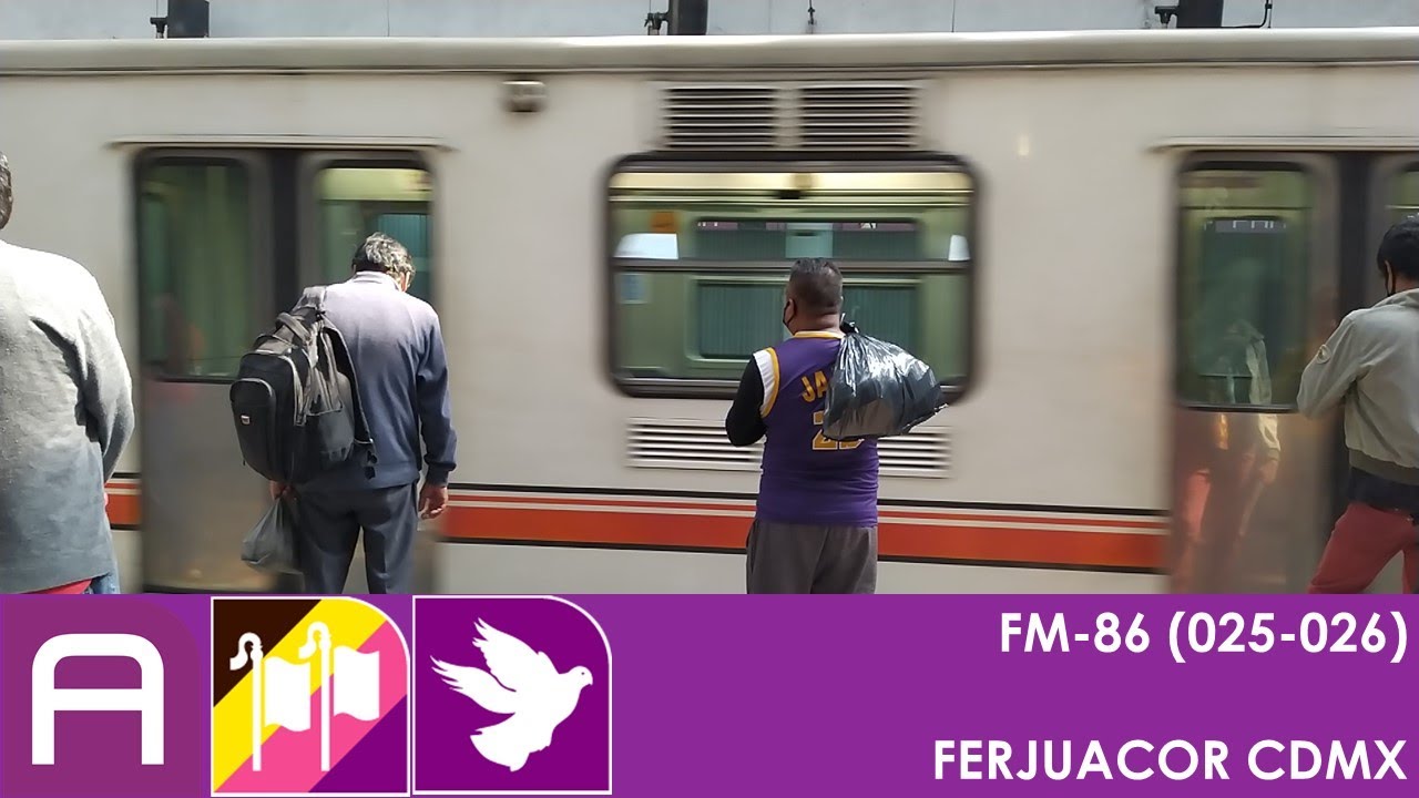 Metro CDMX - Línea A - De Pantitlán a La Paz - FM-86
