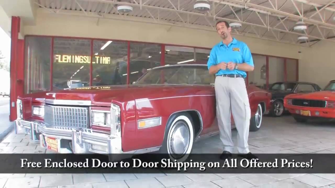 1975 Cadillac Eldorado Convertible for sale with test drive, driving sounds, and walk through video