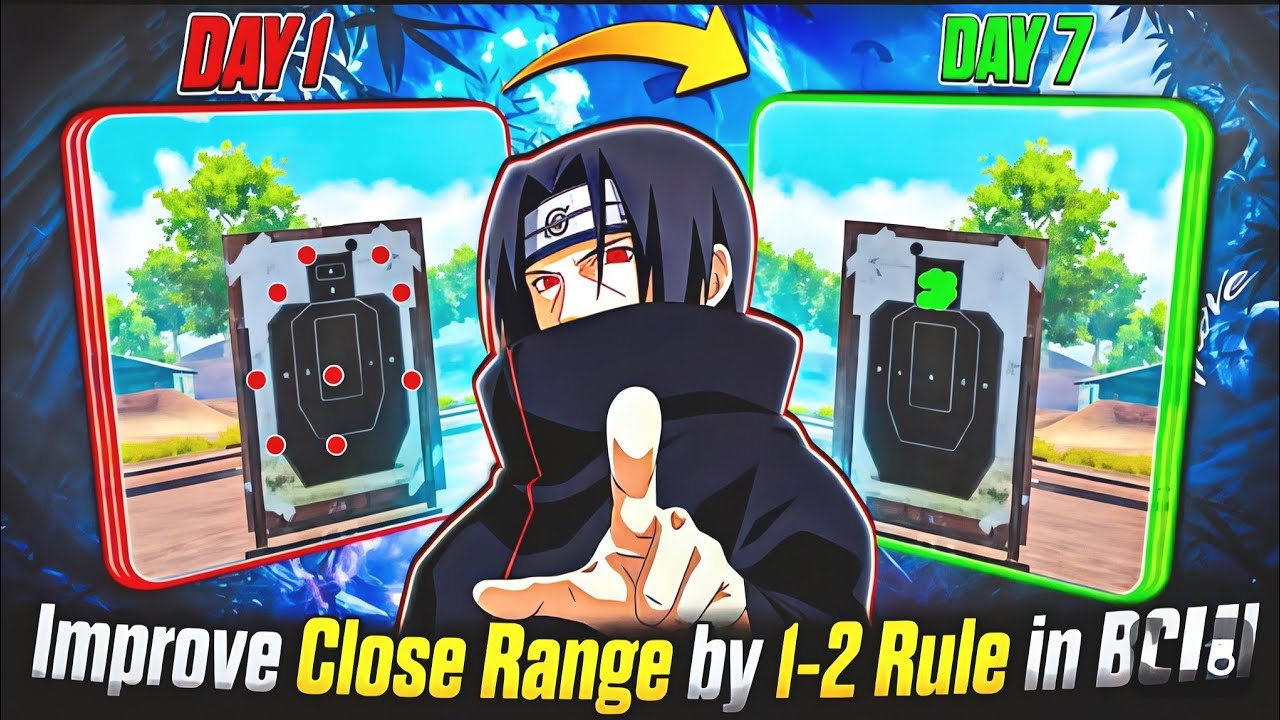 0.1s Reaction Time: Best Close Range Drills in BGMI 🎯 (God Level Hip-Fire) 
