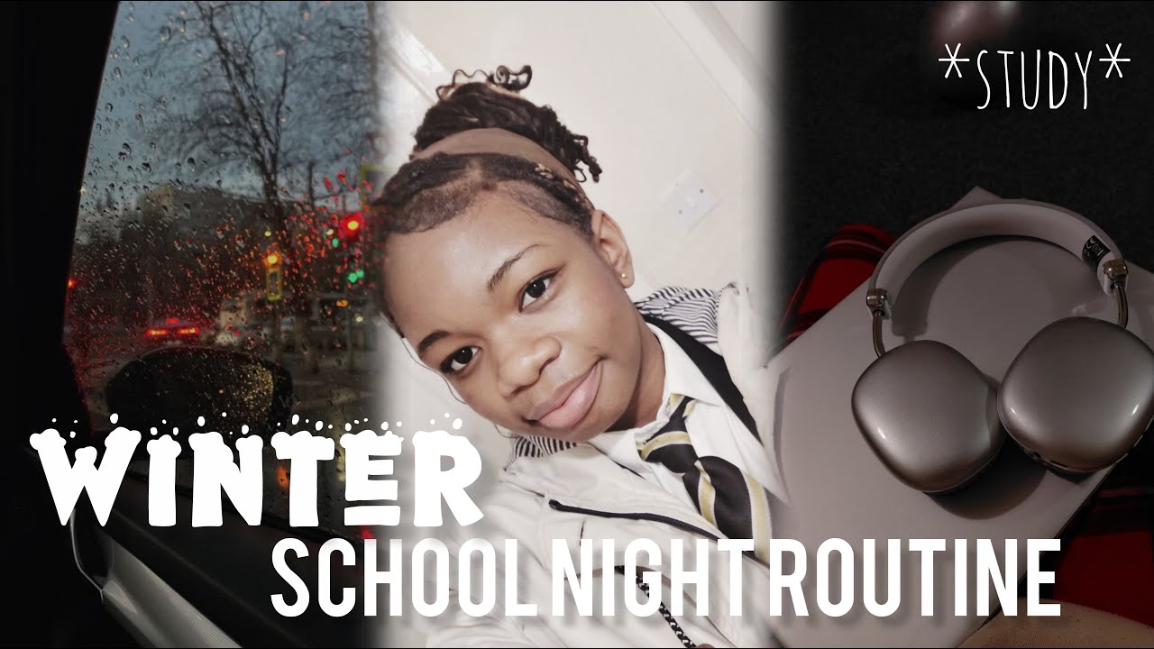 Winter School Night Routine ❄️📚 | Productive Teen Evening | Vlogmas Day 15