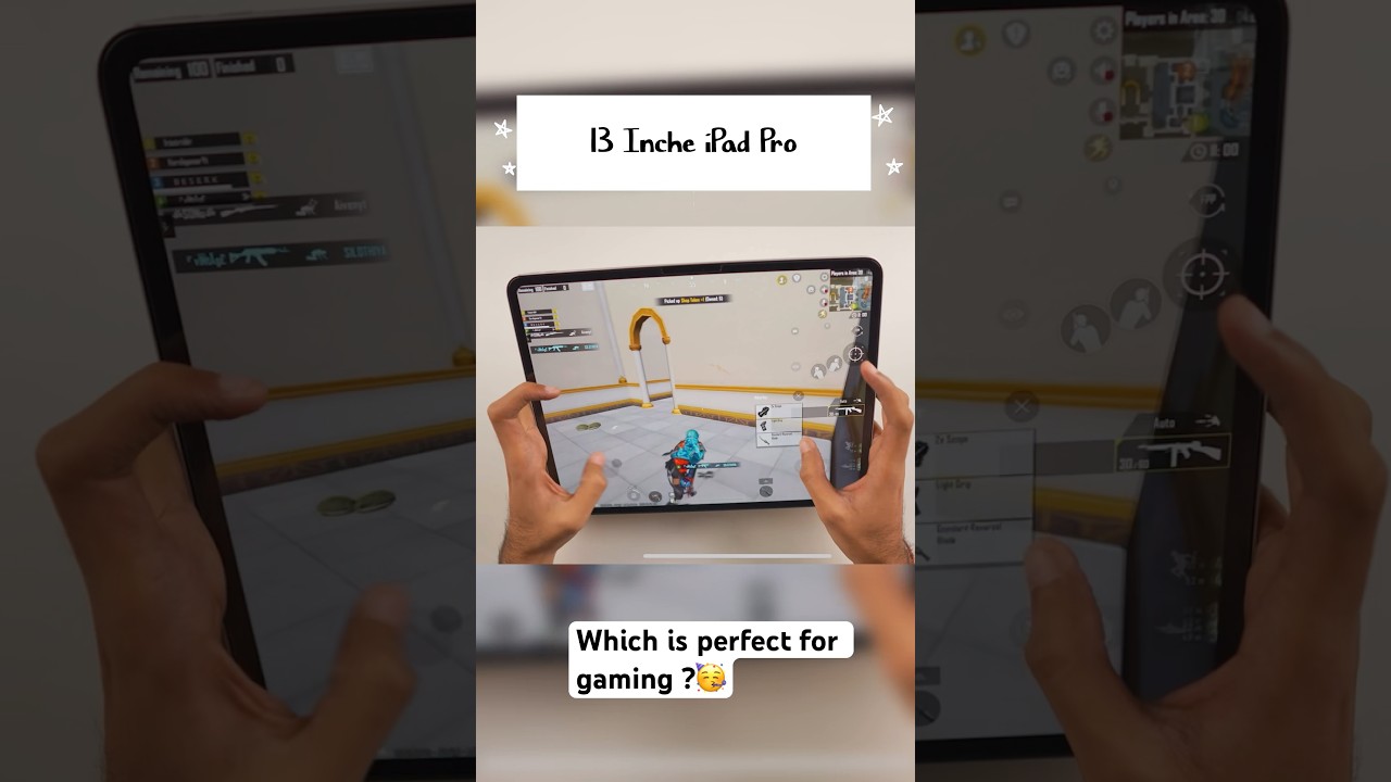 iPad Pro 11 inch Vs iPad Pro 13 inch size battle ?? #shorts #pubg #gaming @HarshgamerGG 🥰