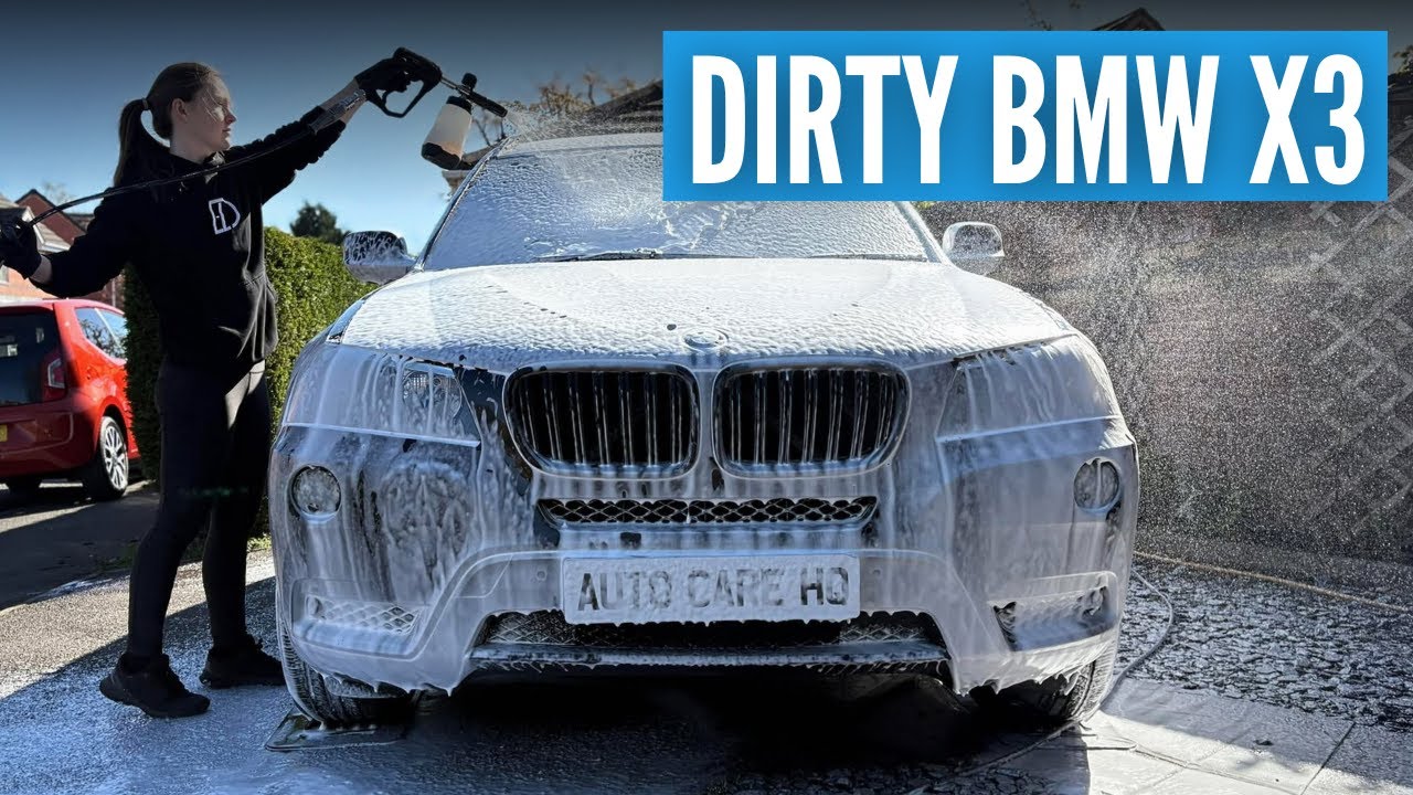 Dirty BMW X3 Wash | Exterior Car Detailing