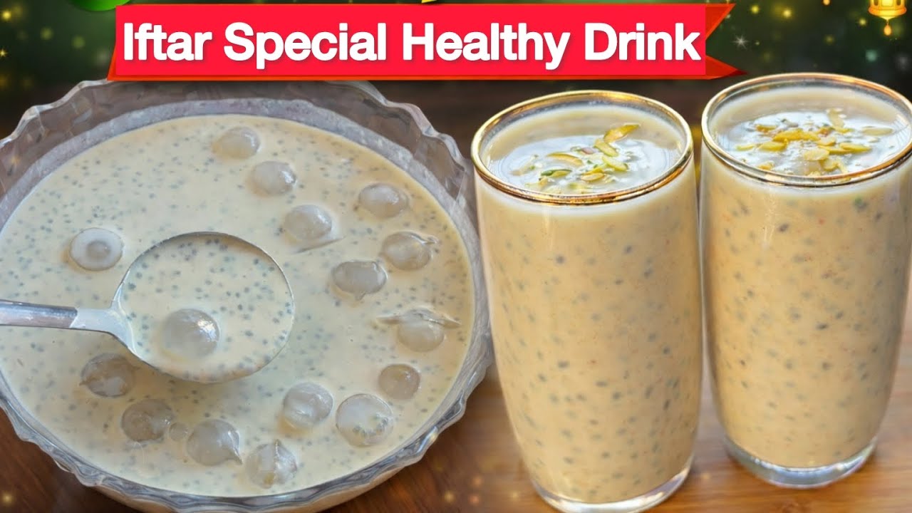 Ramadan Special Drink Recipe-Creamy Healthy Energetic Drinks For Iftar /Summer Special Drinks Recipe