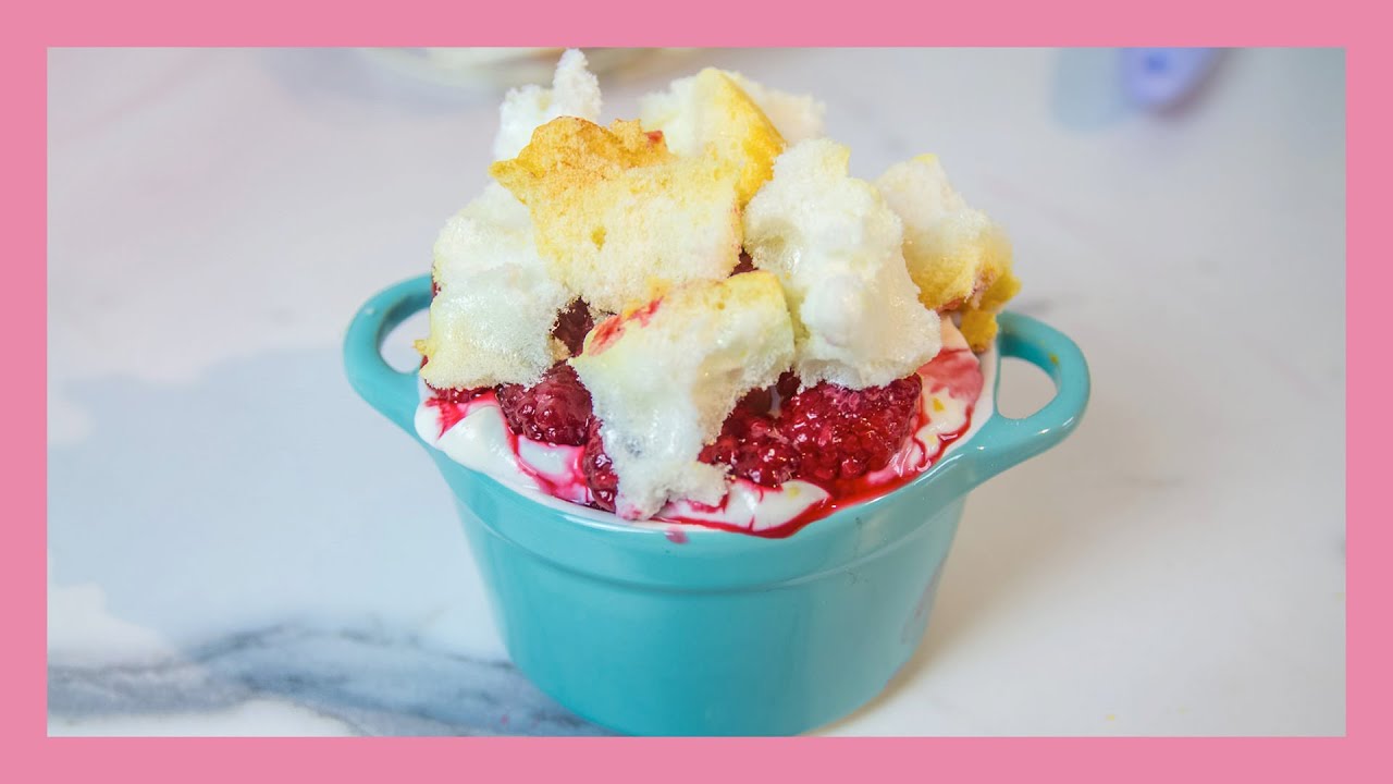 Slimming World Meringue Raspberry Fool Syn Free Recipe