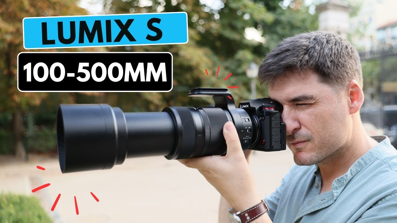 Panasonic Lumix S 100-500mm: alcance brutal para fauna y deporte 🦅📸